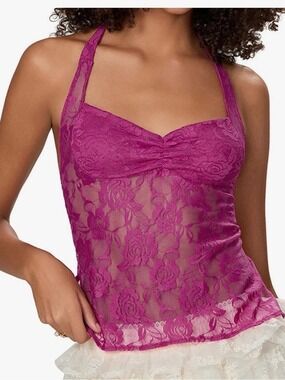 Women's Lace Halter Camisole